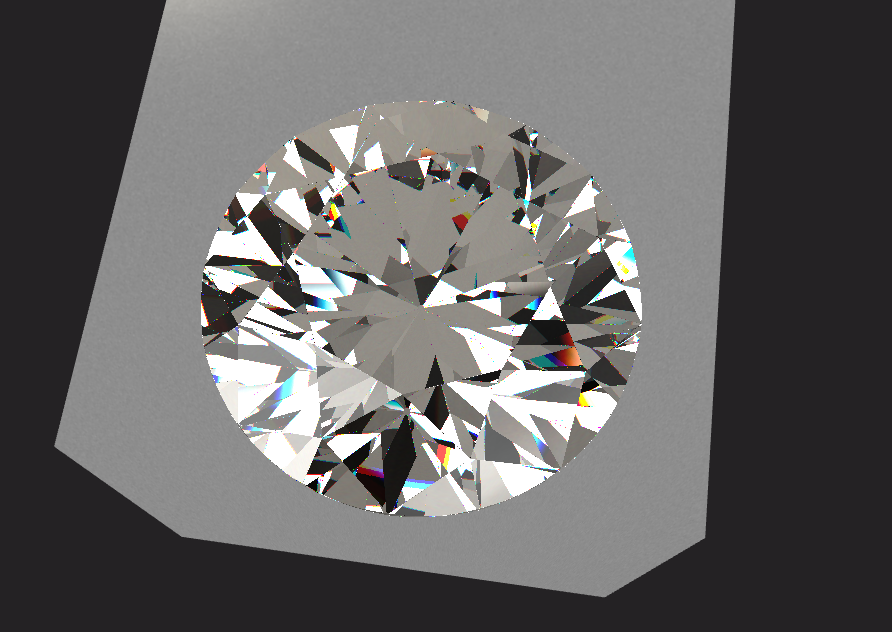 Ray Marching Diamond Shader WebGL